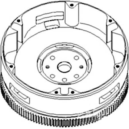 Aftermarket New Flywheel w/ Ring Center Fits John Deere Tractor 1030 1040 1130 1140 AR92506